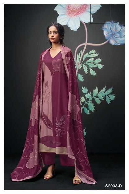 S2033-Abcd Vaidhriti Ganga Pashmina Suits