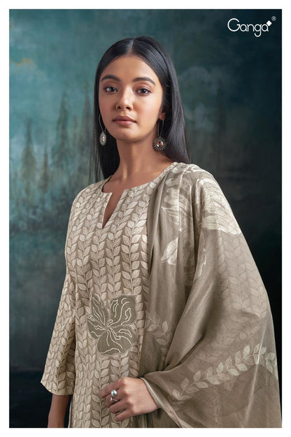 S2073-Abcd Skylar Ganga Pashmina Suits