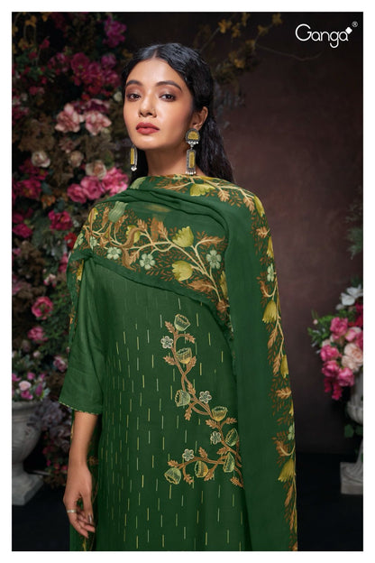S2085-Abcd Abhiniti Ganga Pashmina Suits