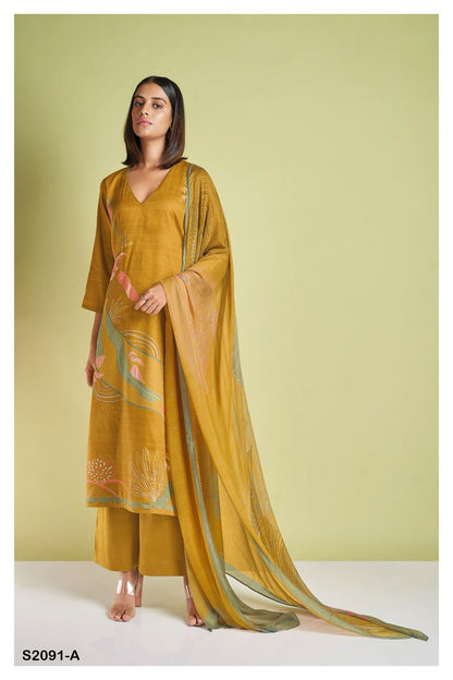 S2091-Abcd Tazia Ganga Pashmina Suits