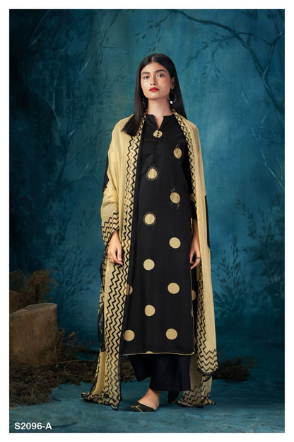 S2096-Abcd Tristan Ganga Pashmina Suits