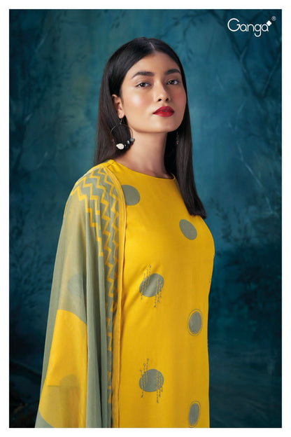 S2096-Abcd Tristan Ganga Pashmina Suits