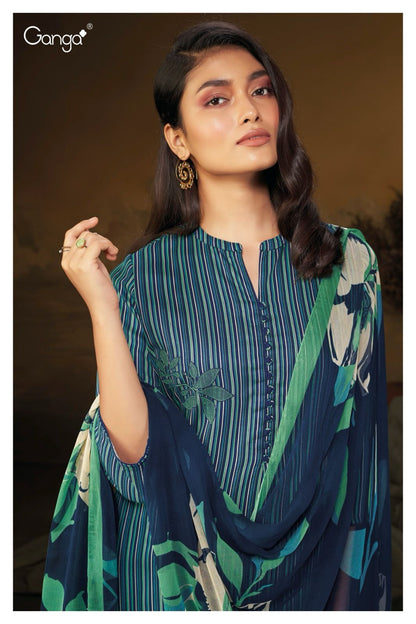 S2099-Abcd Vanji Ganga Pashmina Suits