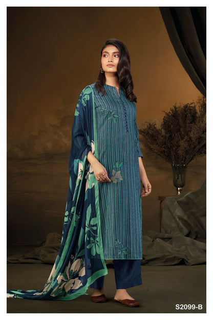 S2099-Abcd Vanji Ganga Pashmina Suits