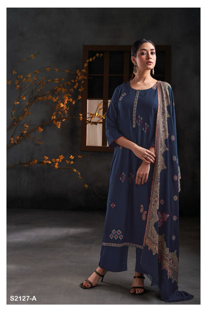 S2127-Abc Kalavathi Ganga Pashmina Suits