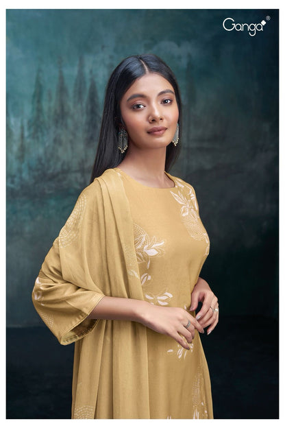 S2131-Abcd Rafqa Ganga Pashmina Suits