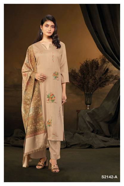 S2142-Ab Tavianna Ganga Pashmina Suits