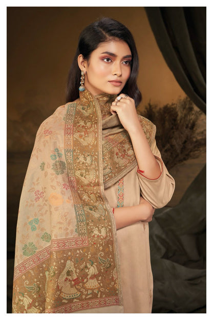 S2142-Ab Tavianna Ganga Pashmina Suits