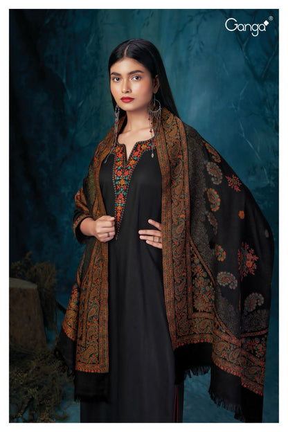 S2144-Abc Vritti Ganga Pashmina Suits