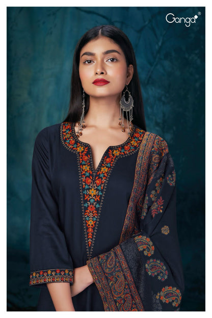 S2144-Abc Vritti Ganga Pashmina Suits