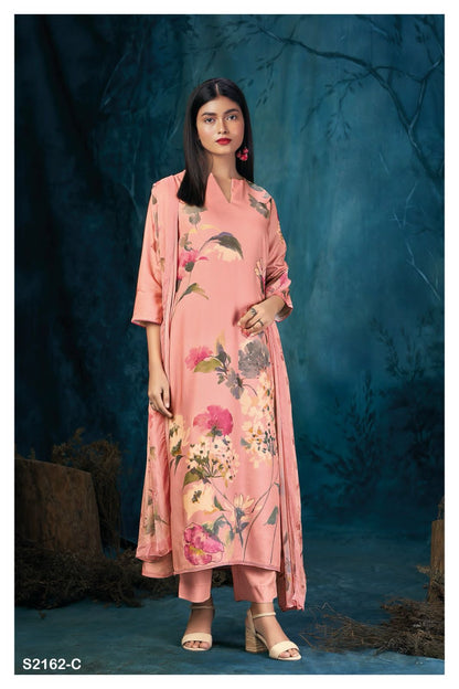 S2162-Abcd Zaida Ganga Pashmina Suits
