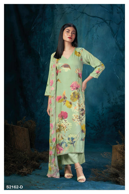 S2162-Abcd Zaida Ganga Pashmina Suits
