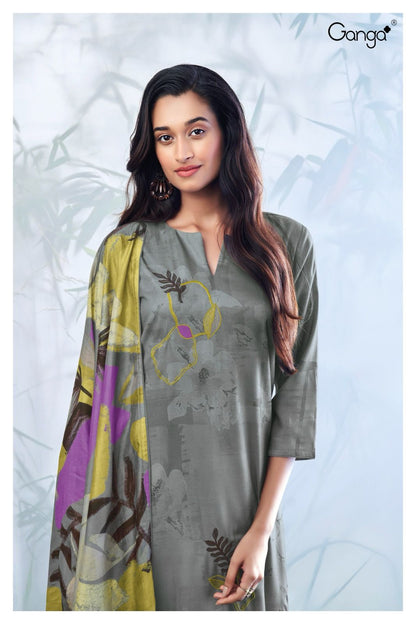 S2163-Abcd Erin Ganga Pashmina Suits