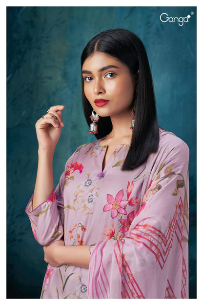 S2164-Abcd Adweta Ganga Pashmina Suits
