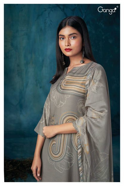 S2192-Abcd Olivette Ganga Pashmina Suits