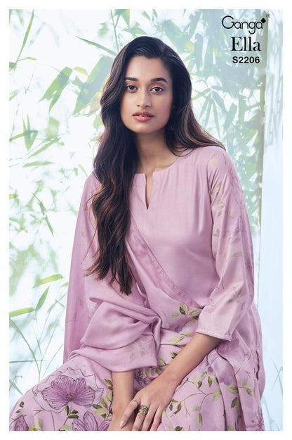2206 Ella Ganga Pashmina Suits
