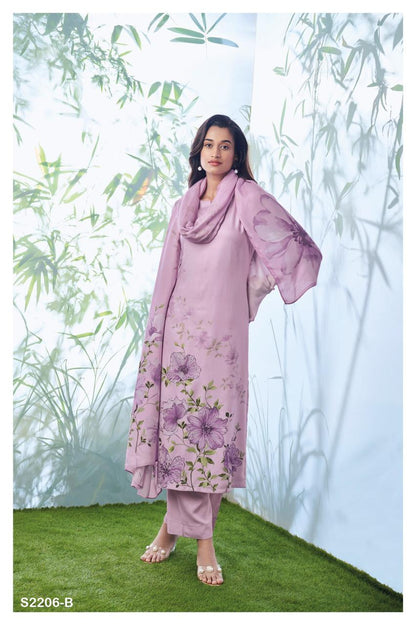 2206 Ella Ganga Pashmina Suits