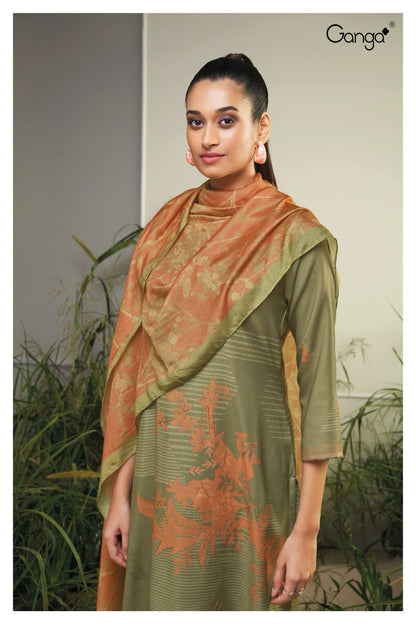 S2239-Abcd Dreda Ganga Pashmina Suits