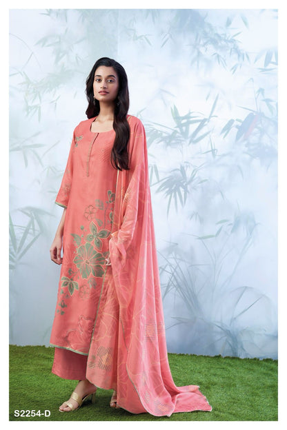 2254 Cleo Ganga Wool Pashmina Suits