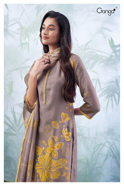 2254 Cleo Ganga Wool Pashmina Suits