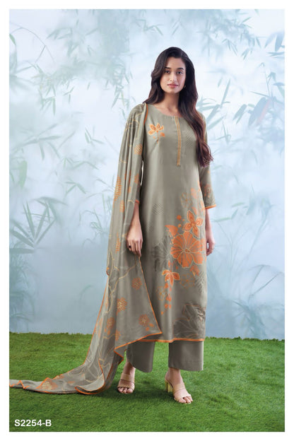 2254 Cleo Ganga Wool Pashmina Suits