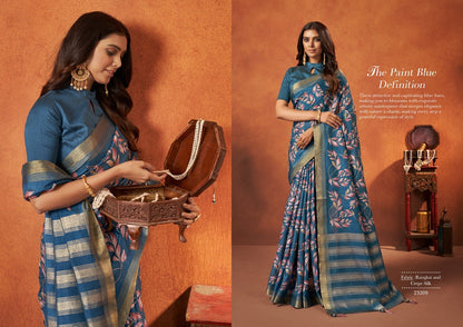 Saachi Mahotsav Crepe Silk Sarees