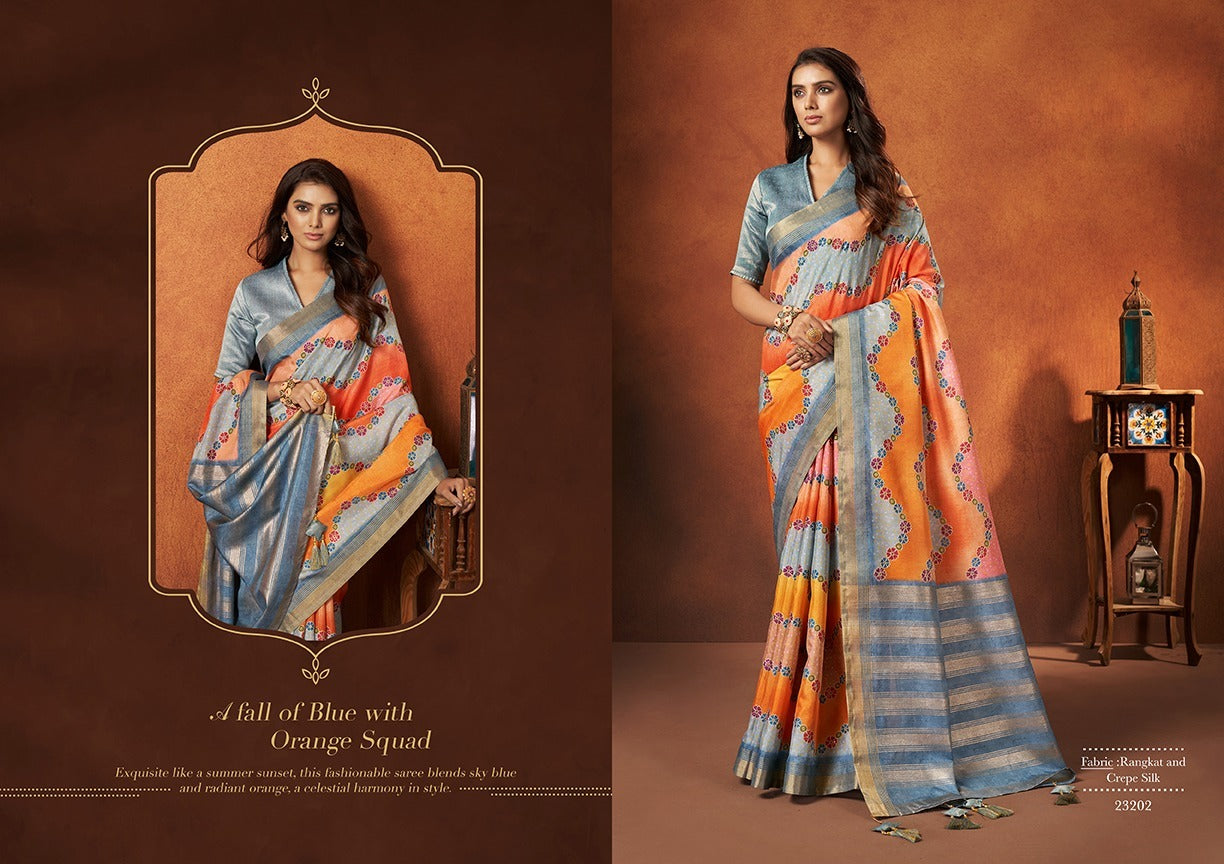 Saachi Mahotsav Crepe Silk Sarees