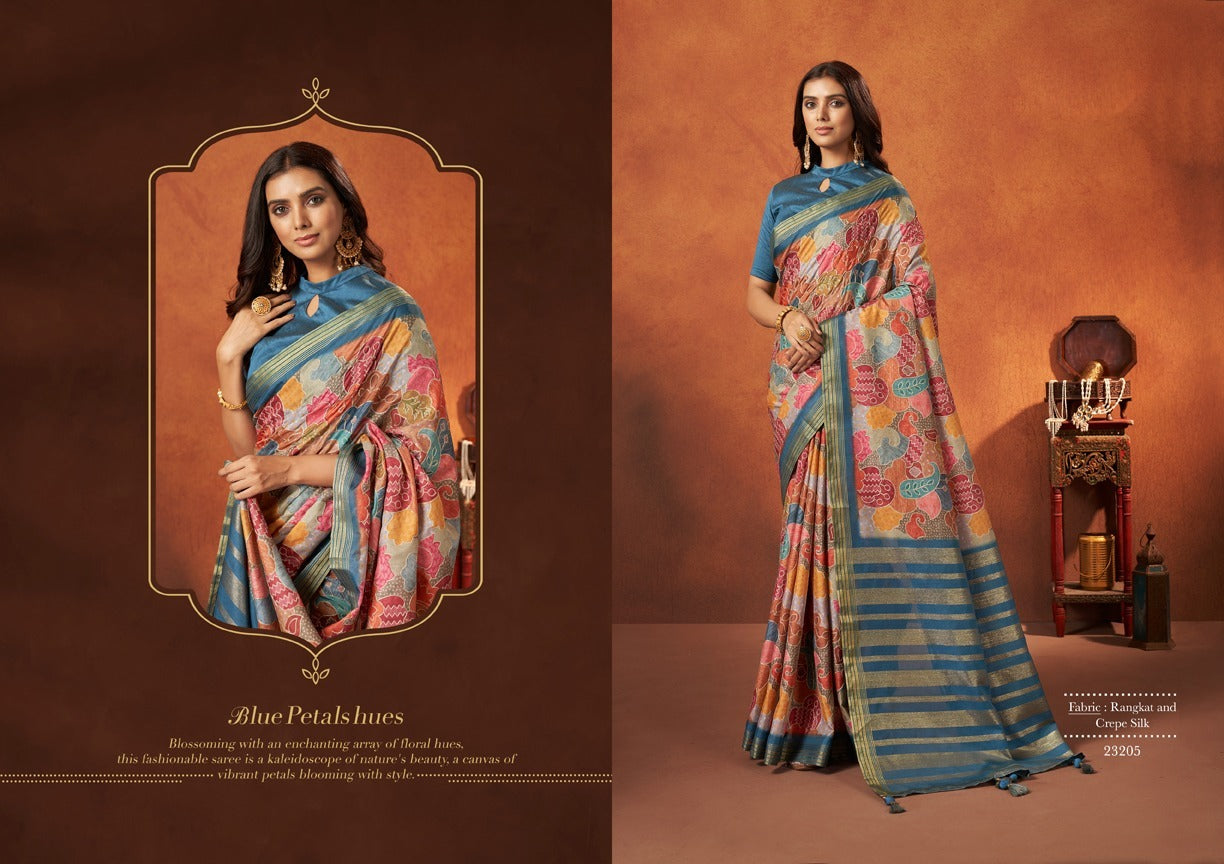Saachi Mahotsav Crepe Silk Sarees