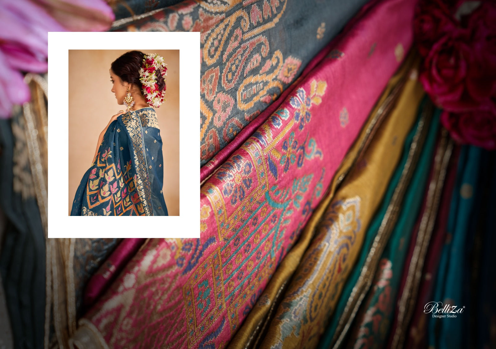 Saadgi Belliza Designer Studio Jaam Cotton Pant Style Suits