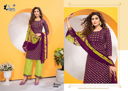 Sabhyata Vol 6 Kinti Rayon Readymade Pant Style Suits