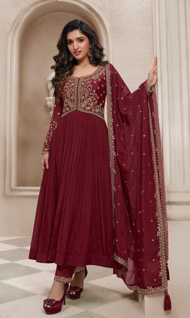 Sabina-Kuleesh Vinay Fashion Llp Chinon Readymade Anarkali Suits