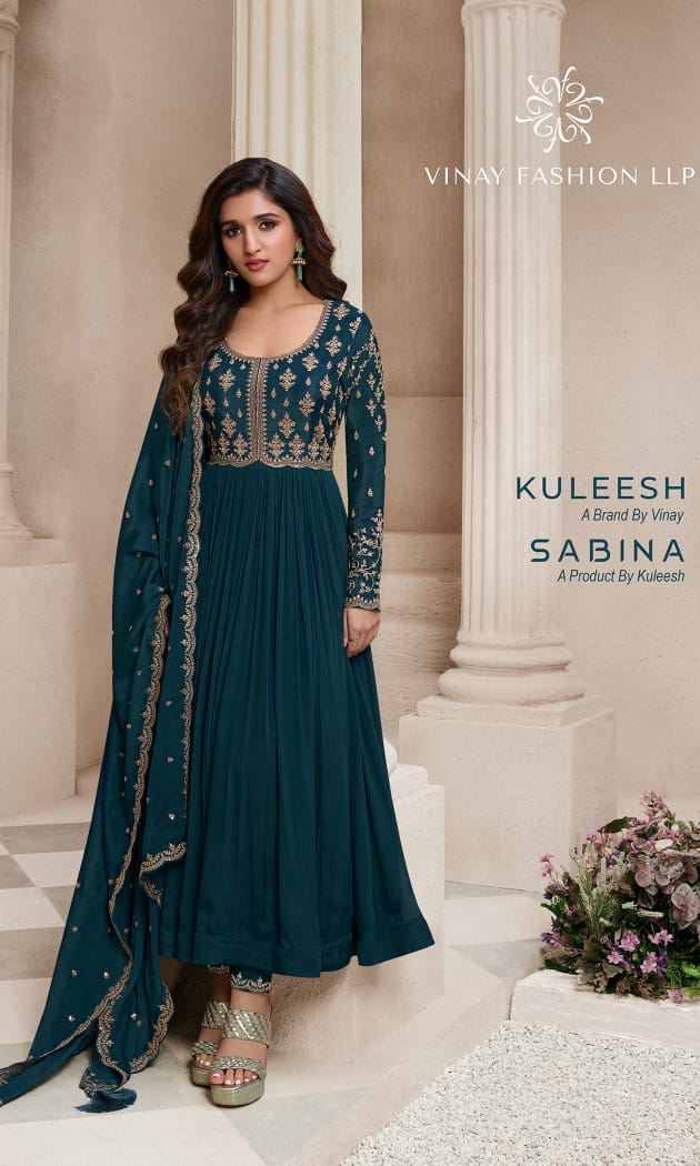 Sabina-Kuleesh Vinay Fashion Llp Chinon Readymade Anarkali Suits