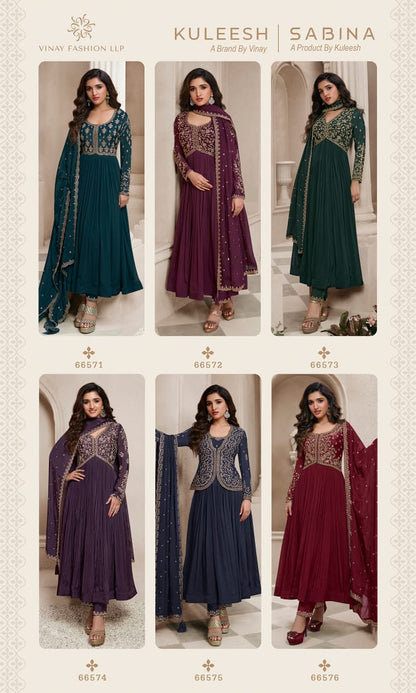 Sabina -Kuleesh Vinay Fashion Llp Anarkali Salwar Suits