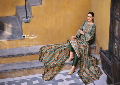 Sabira Zulfat Designer Cotton Karachi Salwar Suits