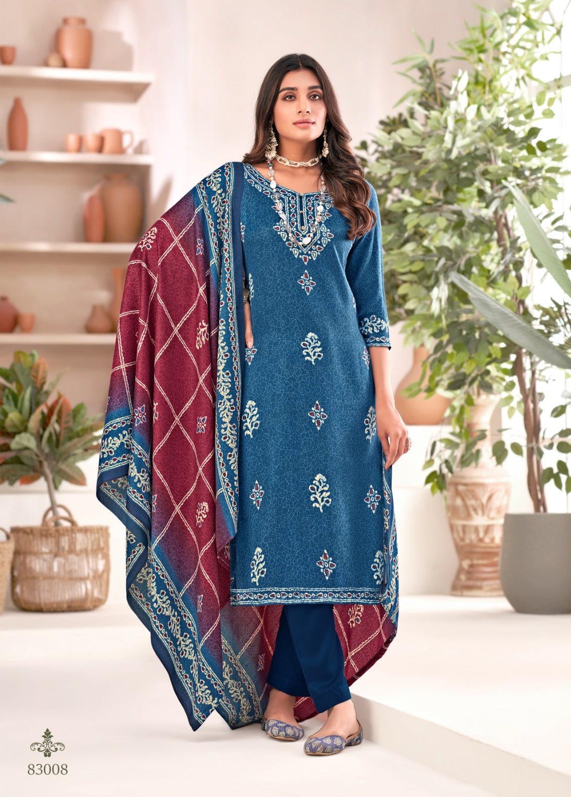 KCA Wools - Banarsi Zari Pashmina Suits | Wool pashmina, Pashmina, Wool  fabric