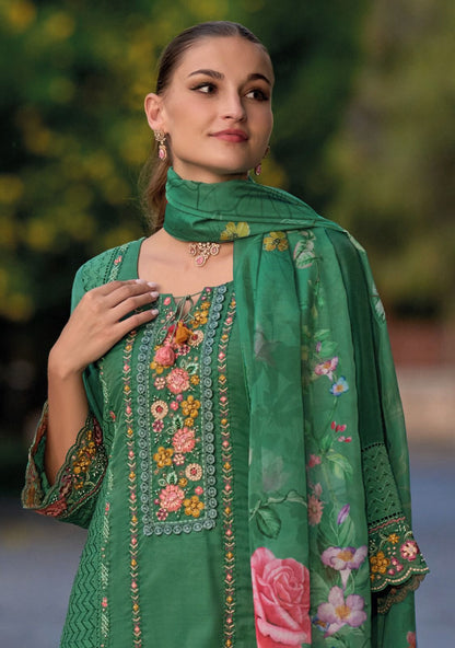 Safaranama Vol 3 Kailee Fashion Viscose Muslin Readymade Pant Style Suits