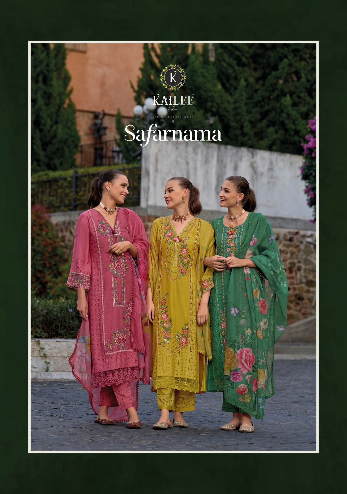 Safaranama Vol 3 Kailee Fashion Viscose Muslin Readymade Pant Style Suits