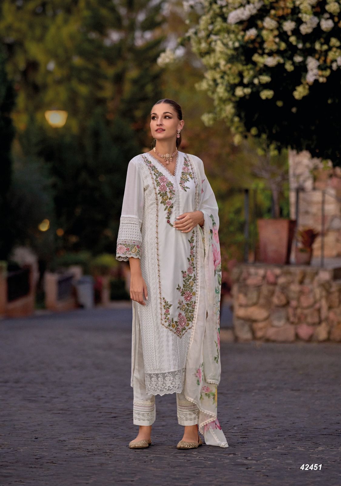 Safaranama Vol 3 Kailee Fashion Viscose Muslin Readymade Pant Style Suits