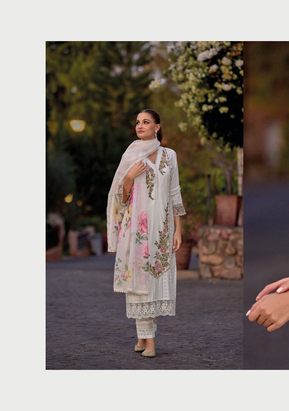 Safaranama Vol 3 Kailee Fashion Viscose Muslin Readymade Pant Style Suits