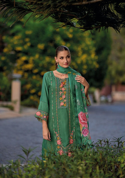 Safaranama Vol 3 Kailee Fashion Viscose Muslin Readymade Pant Style Suits