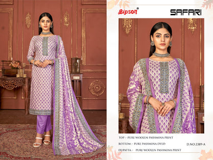 Safari 2389 Bipson Prints Pashmina Suits
