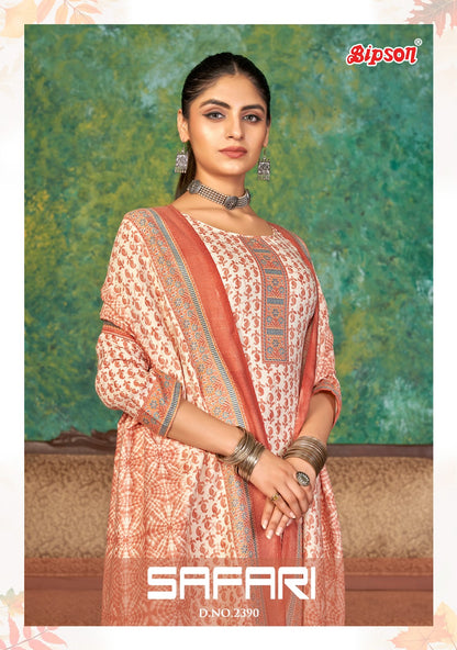 Safari 2390 Bipson Prints Pashmina Suits