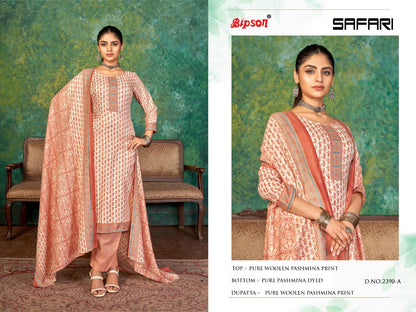 Safari 2390 Bipson Prints Pashmina Suits