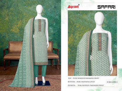 Safari 2390 Bipson Prints Pashmina Suits