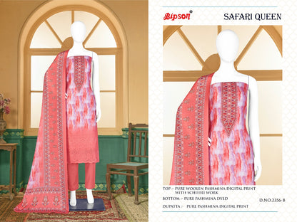 Safari Queen 2356 Bipson Prints Pashmina Suits