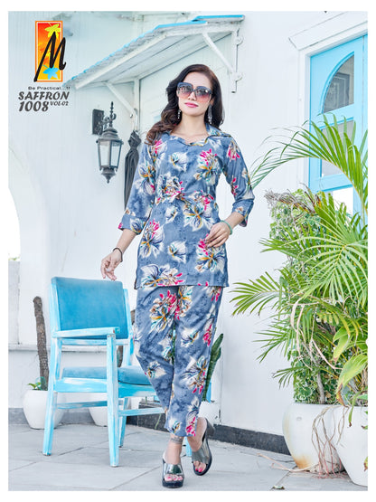 Saffron Vol 2 Master Rayon Co Ord Set