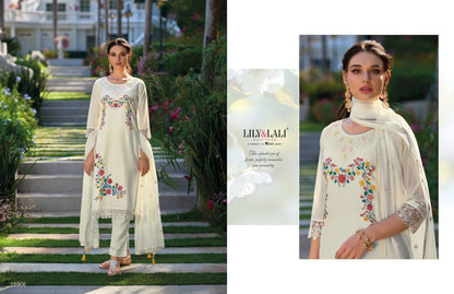 Safina Lily Lali Chanderi Silk Readymade Pant Style Suits