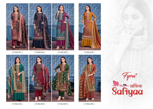 Safiyaa Fyra Pashmina Suits