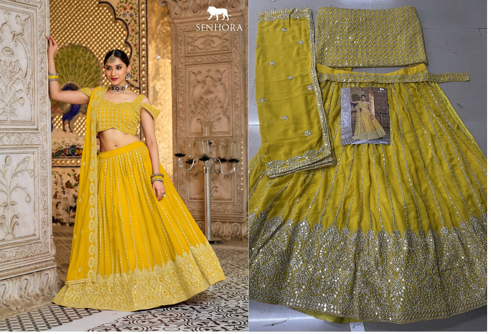 Saheli Vol 26 Senhora Georgette Lehenga Choli