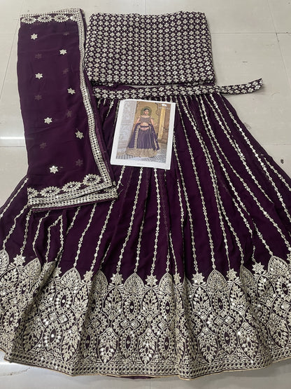 Saheli Vol 26 Senhora Georgette Lehenga Choli